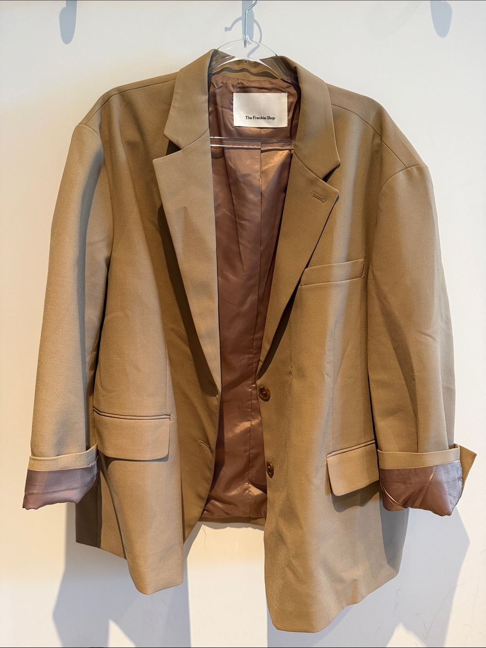 The Frankie Shop Bea Blazer (Camel)